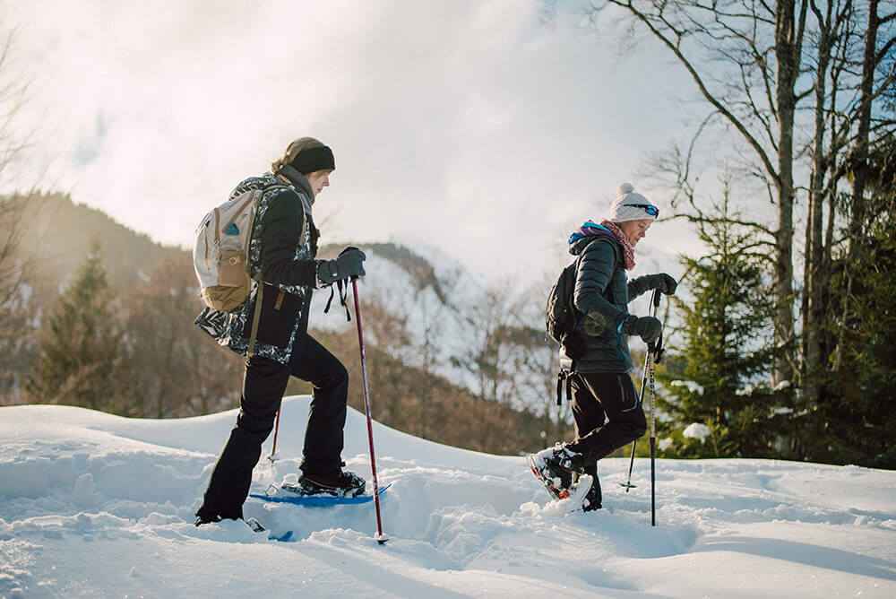 yoga chalet winter yoga retreat meditation mountains geneva weekend vegetarian holiday snowshoeing