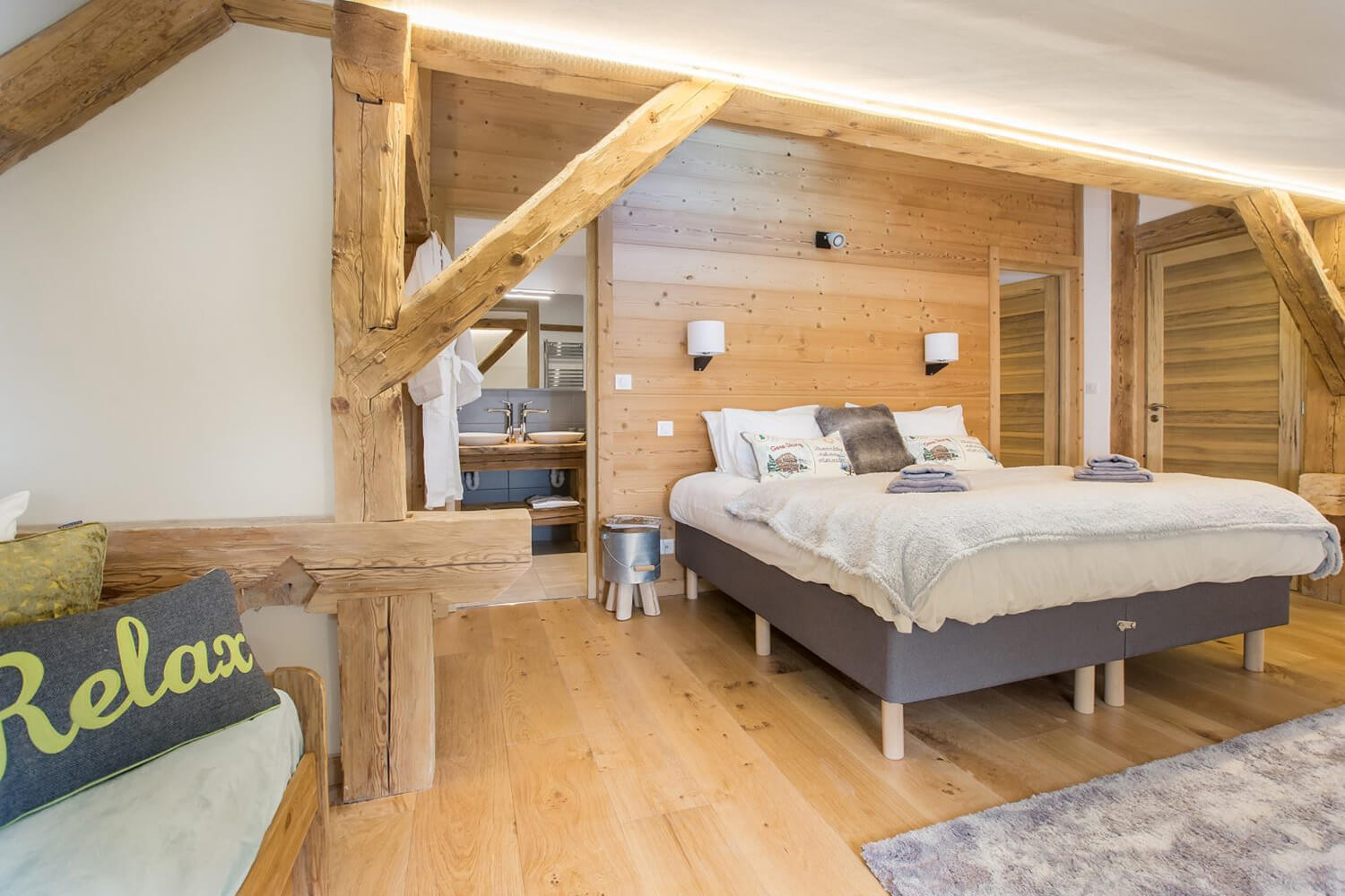 Retreat accommodation in the French Alps near Geneva