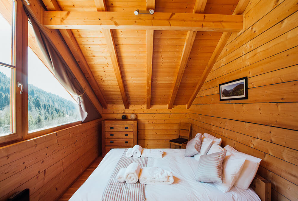Simple accommodation in the French Alps