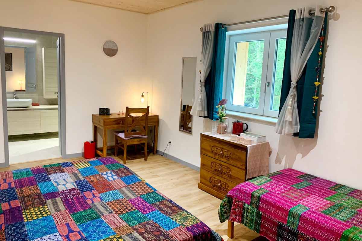 Budget yoga retreat accommodation in Europe