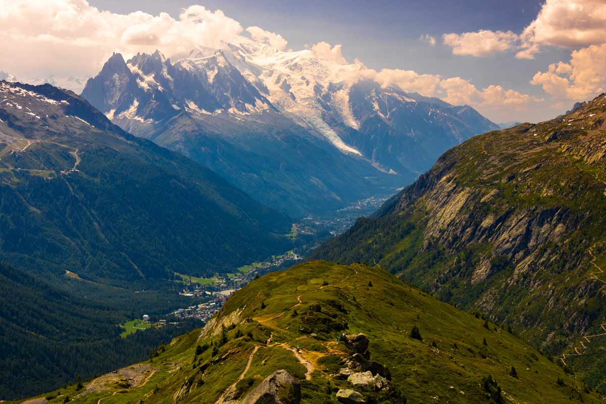 Mindful hiking in Chamonix, French Alps