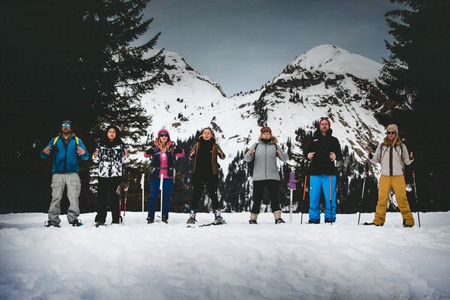 QiGong and Snowshoeing Retreat in Europe
