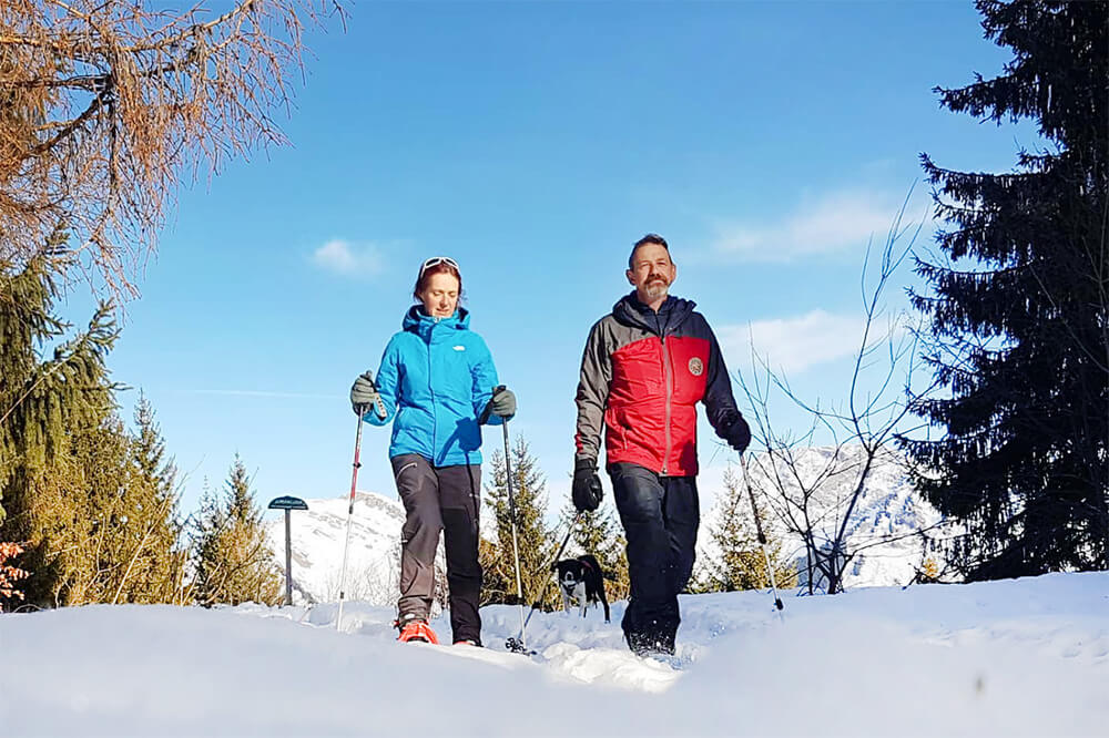 Snowshoeing instructors in Morzine, Les Gets and Avoriaz