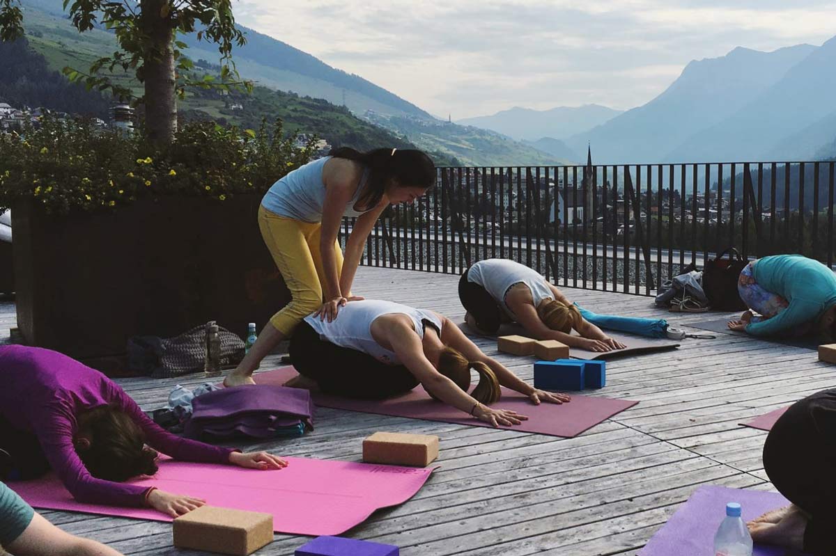 Yin yoga retreat in Europe