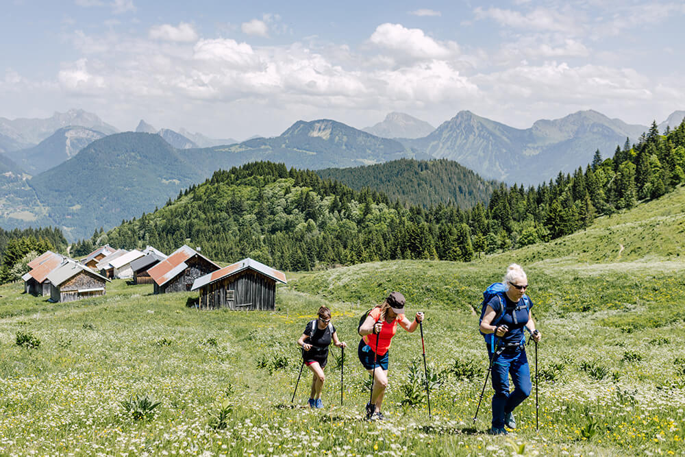 Hiking for beginners in the Alps