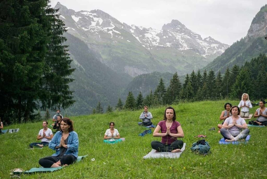 Yoga Retreat in Chamonix