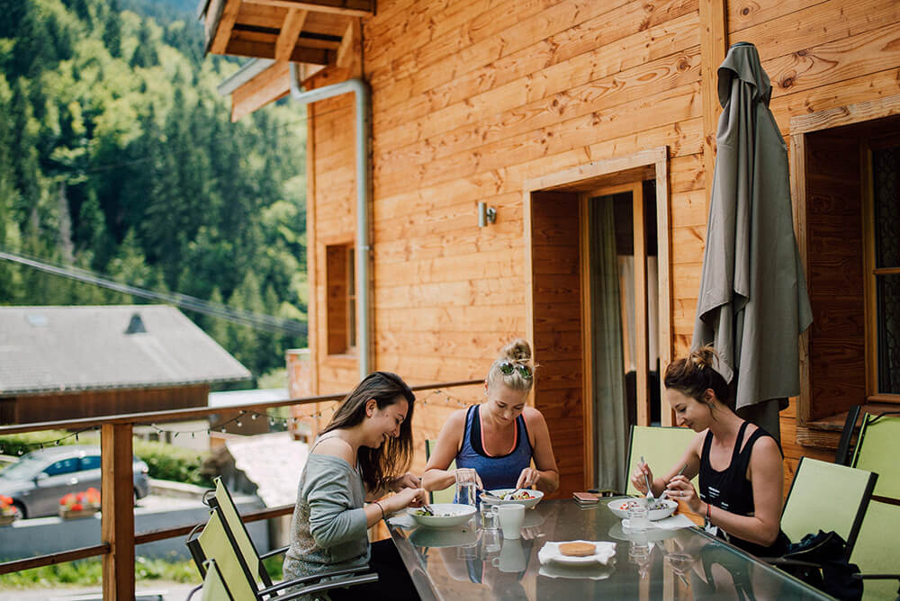 Retreat accommodation near Geneva in the French Alps