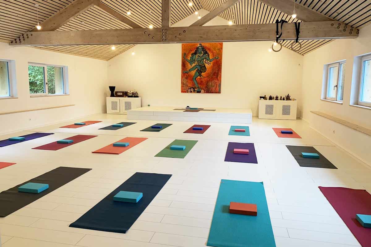 Yoga studio near Chamonix