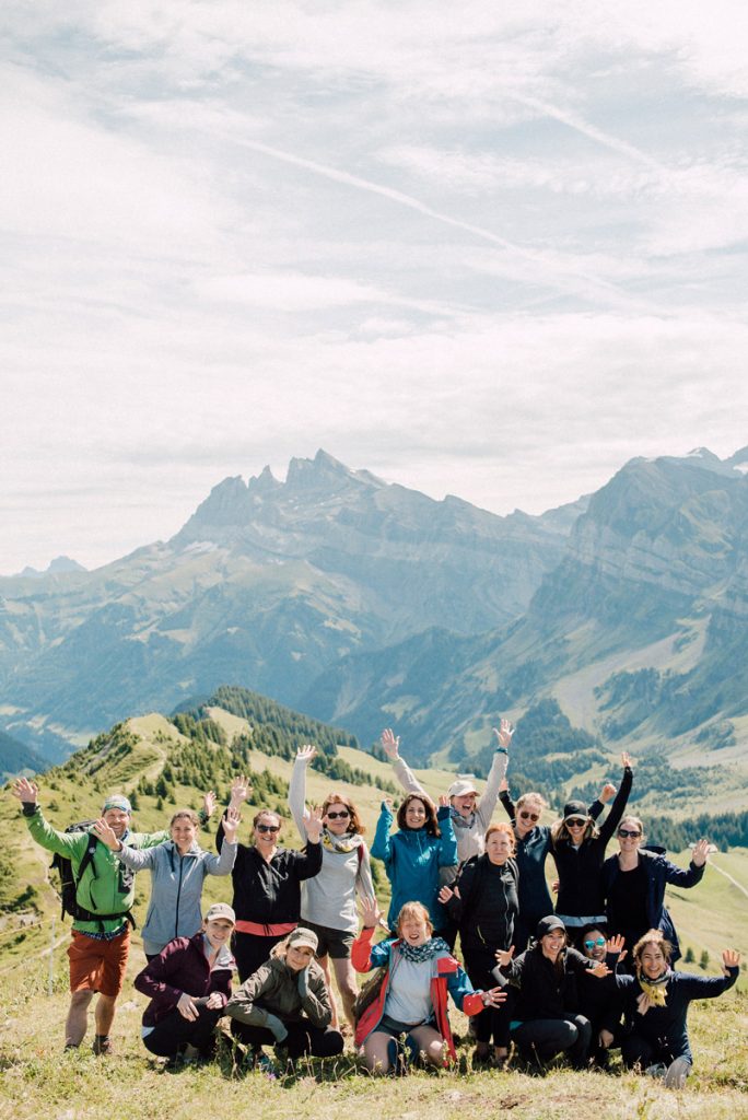 ריטריט נשים באלפים