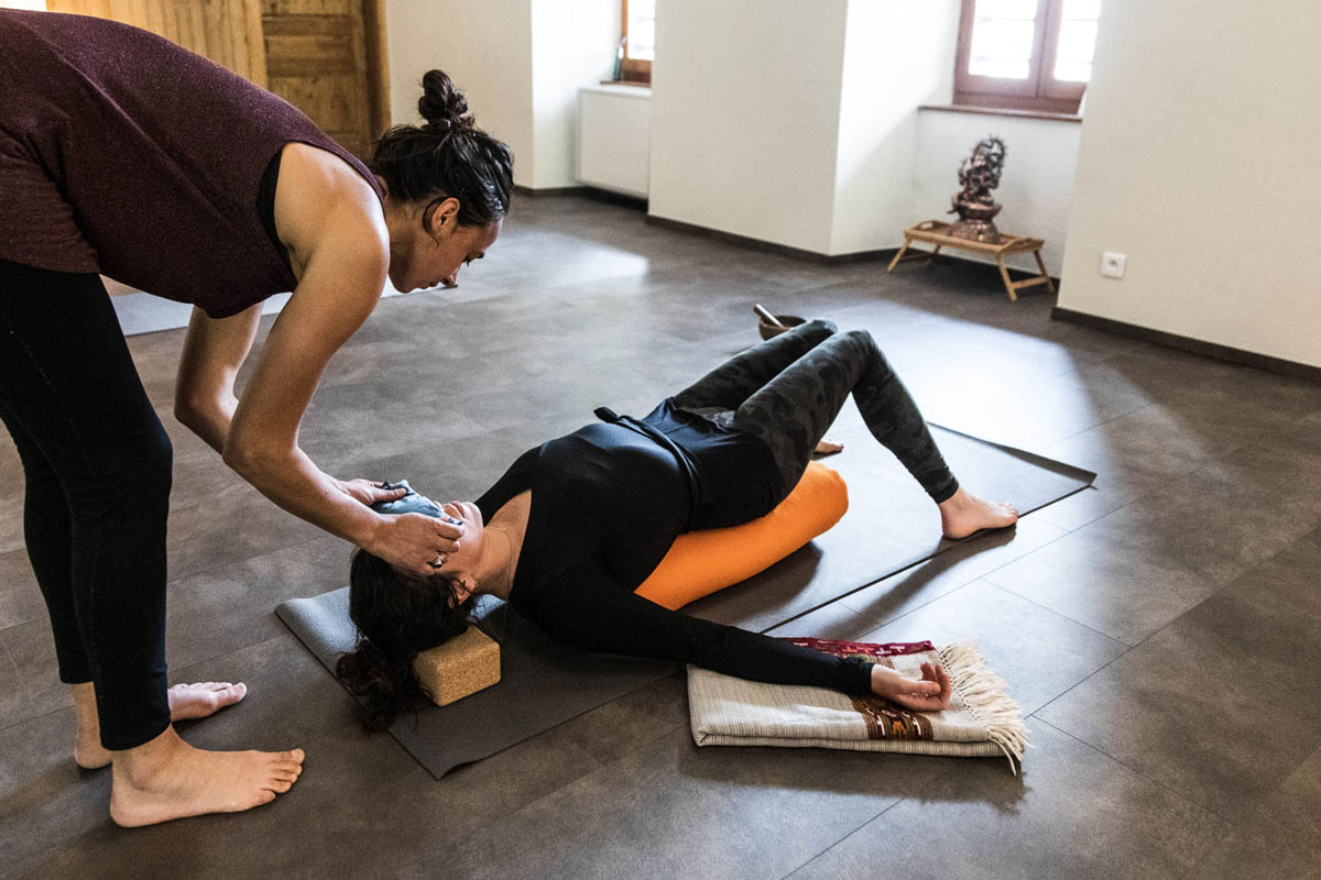 Restorative and Postnatal Yoga in Morzine with Ambika