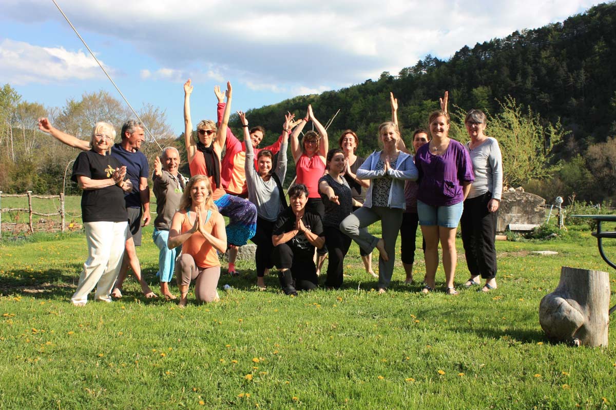 Yoga and hiking retreat in the Alps in France