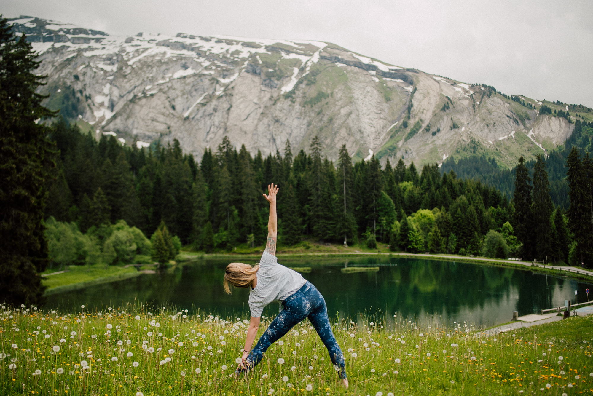 Yoga retreat in the Alps
