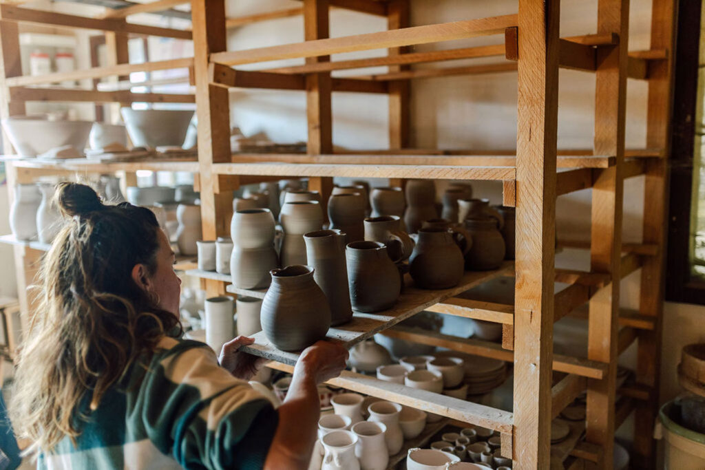 Pottery workshop in the Alps