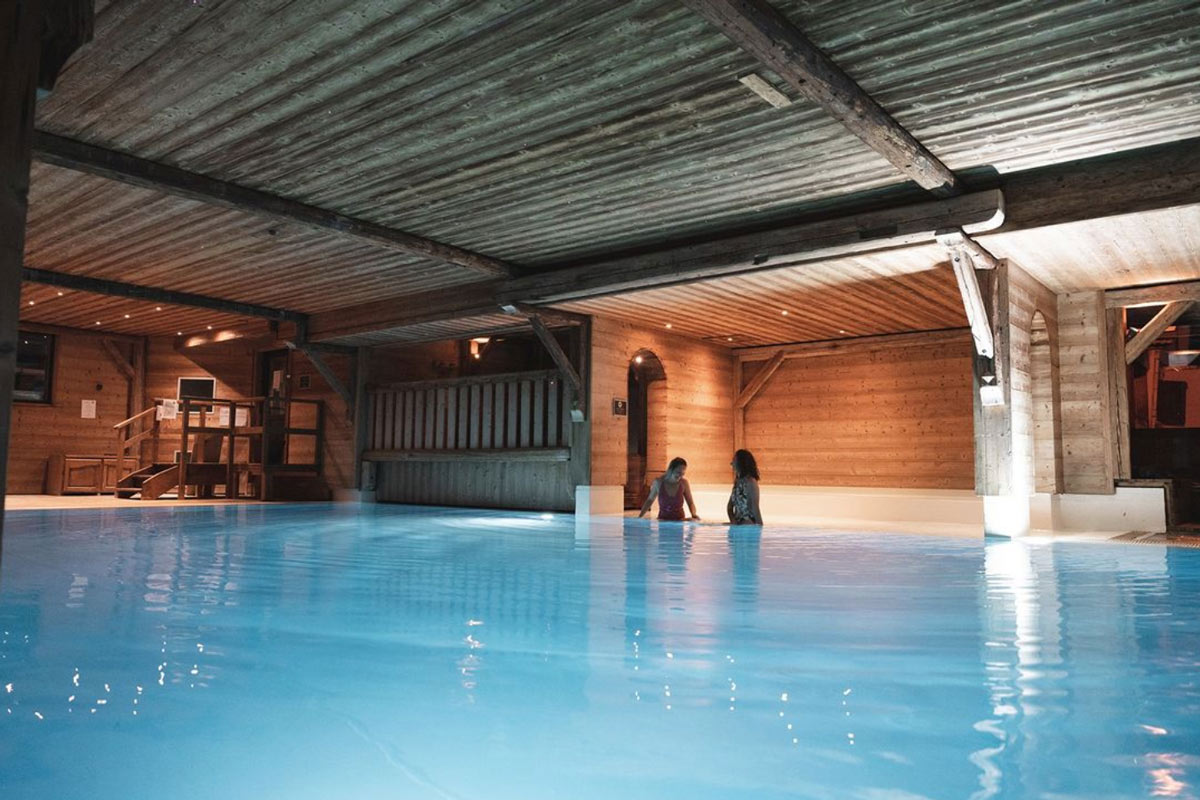 La Marmotte Spa & indoor pool in Les Gets
