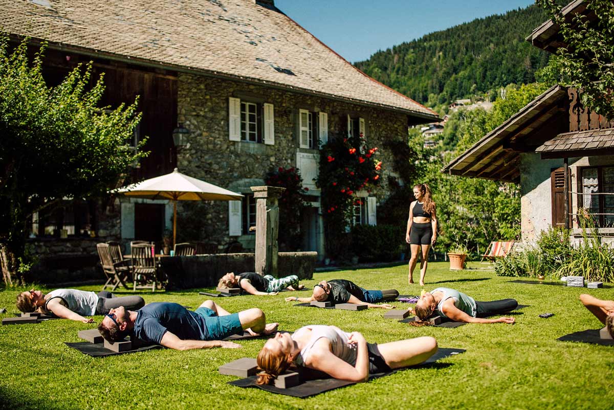 Yoga Retreat with Emily Ruth at The Farmhouse in Morzine