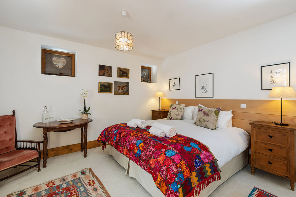 Grange room in the luxury Farmhouse hotel in Morzine
