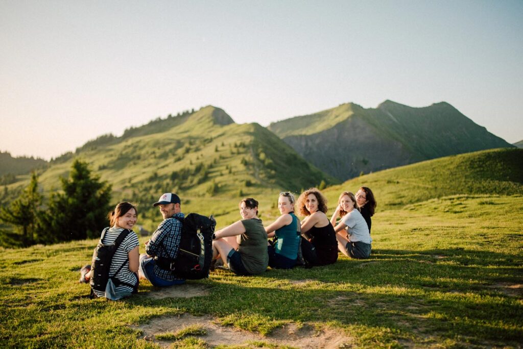 Hiking Retreat in the Alps