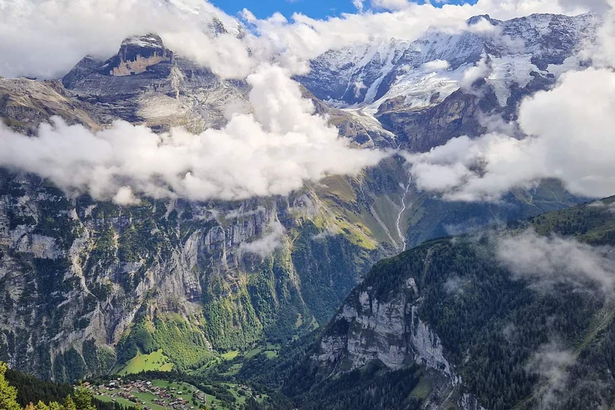 Swiss Alps in Summer