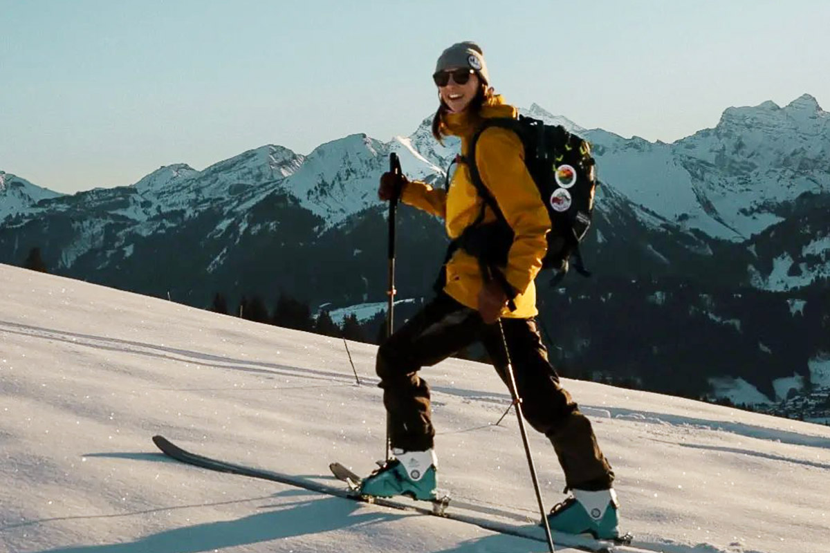 Ski touring in the French Alps, Martha Perry