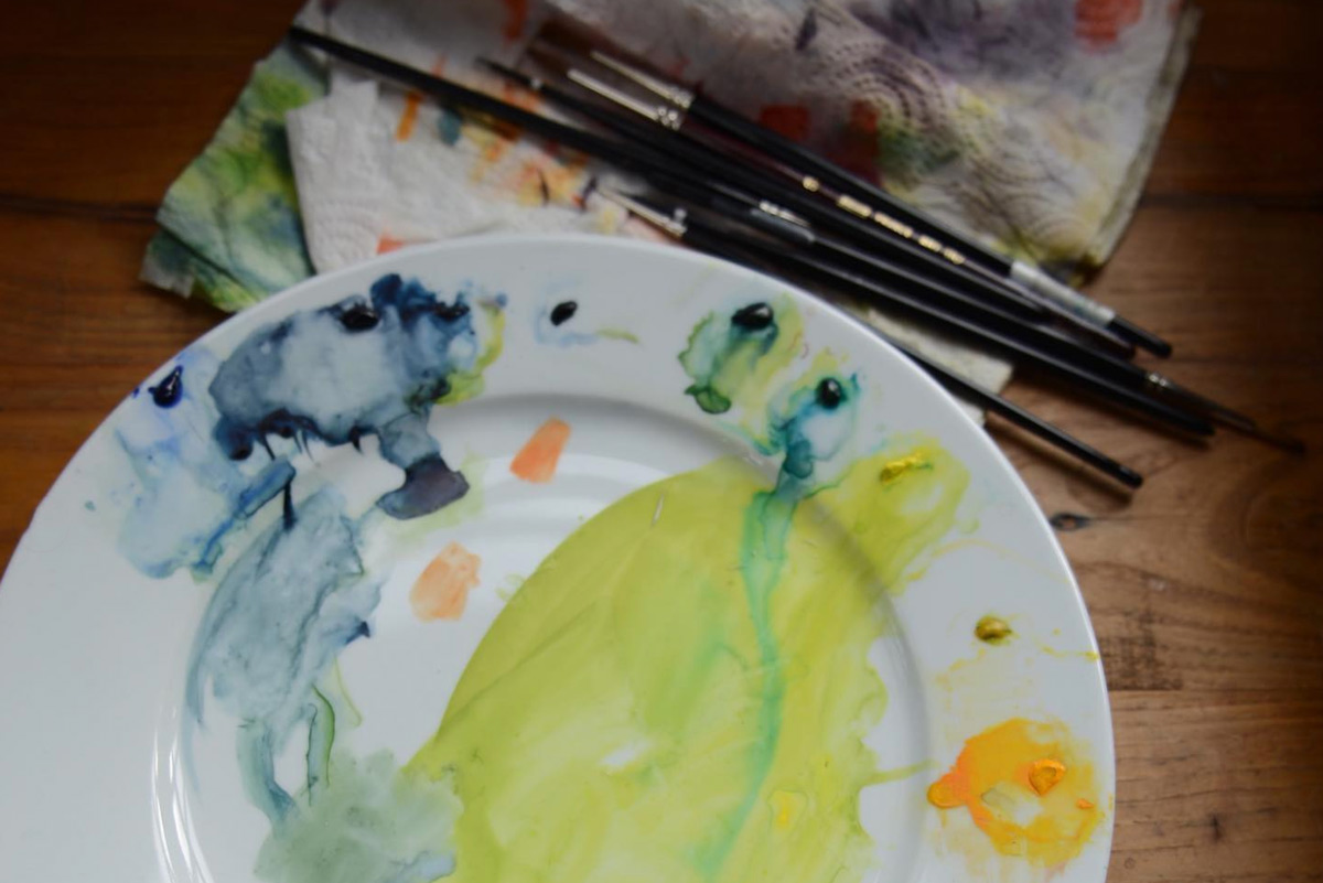 Watercolours painting holiday in Switzerland
