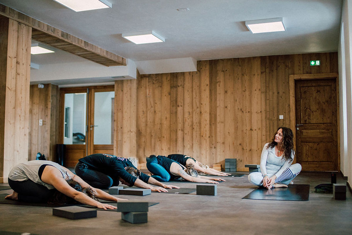 Yoga studio in Morzine