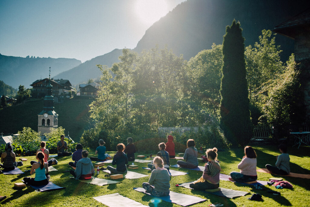 Yoga Retreat in the French Alps