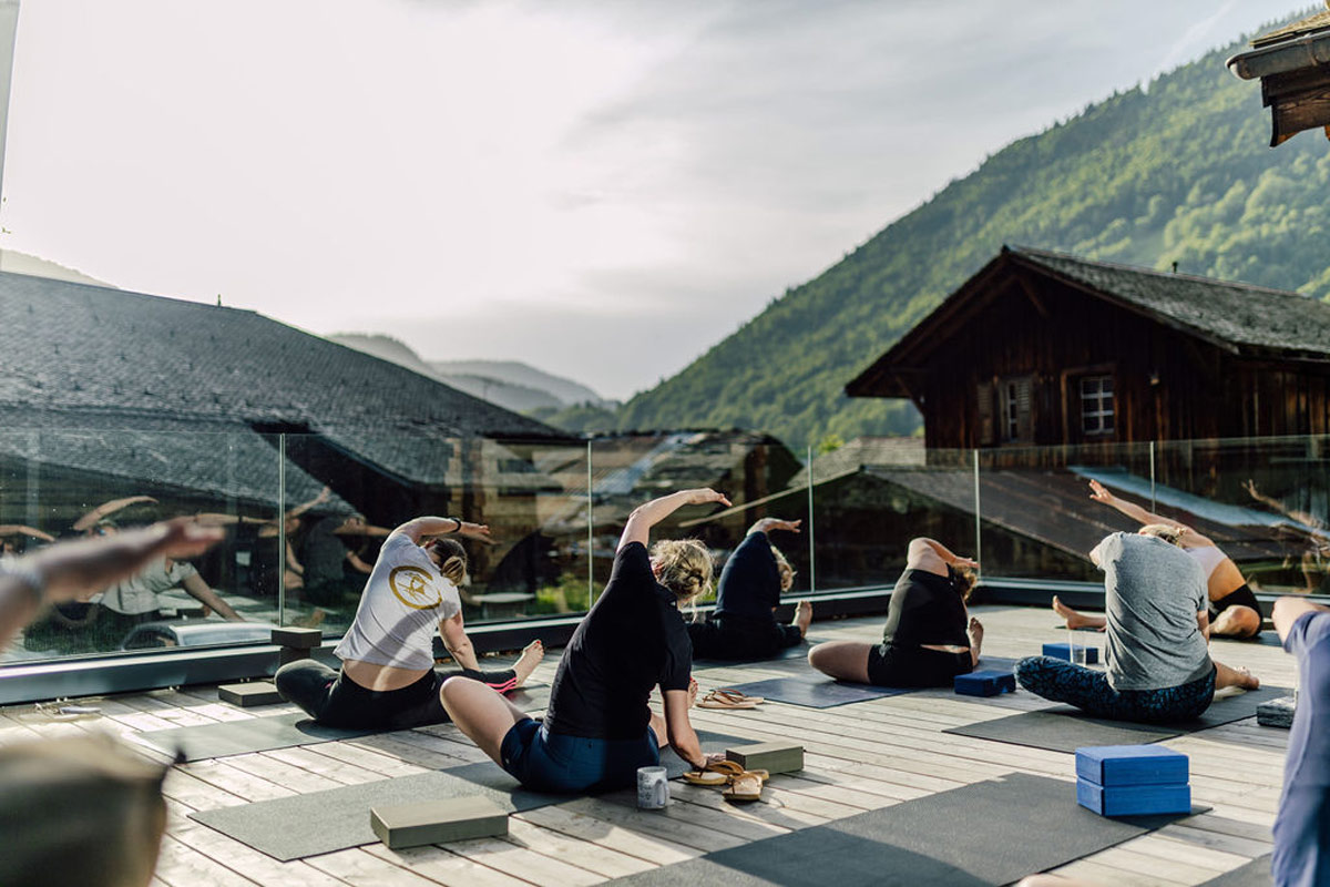 Yoga Retreat venue in the French Alps