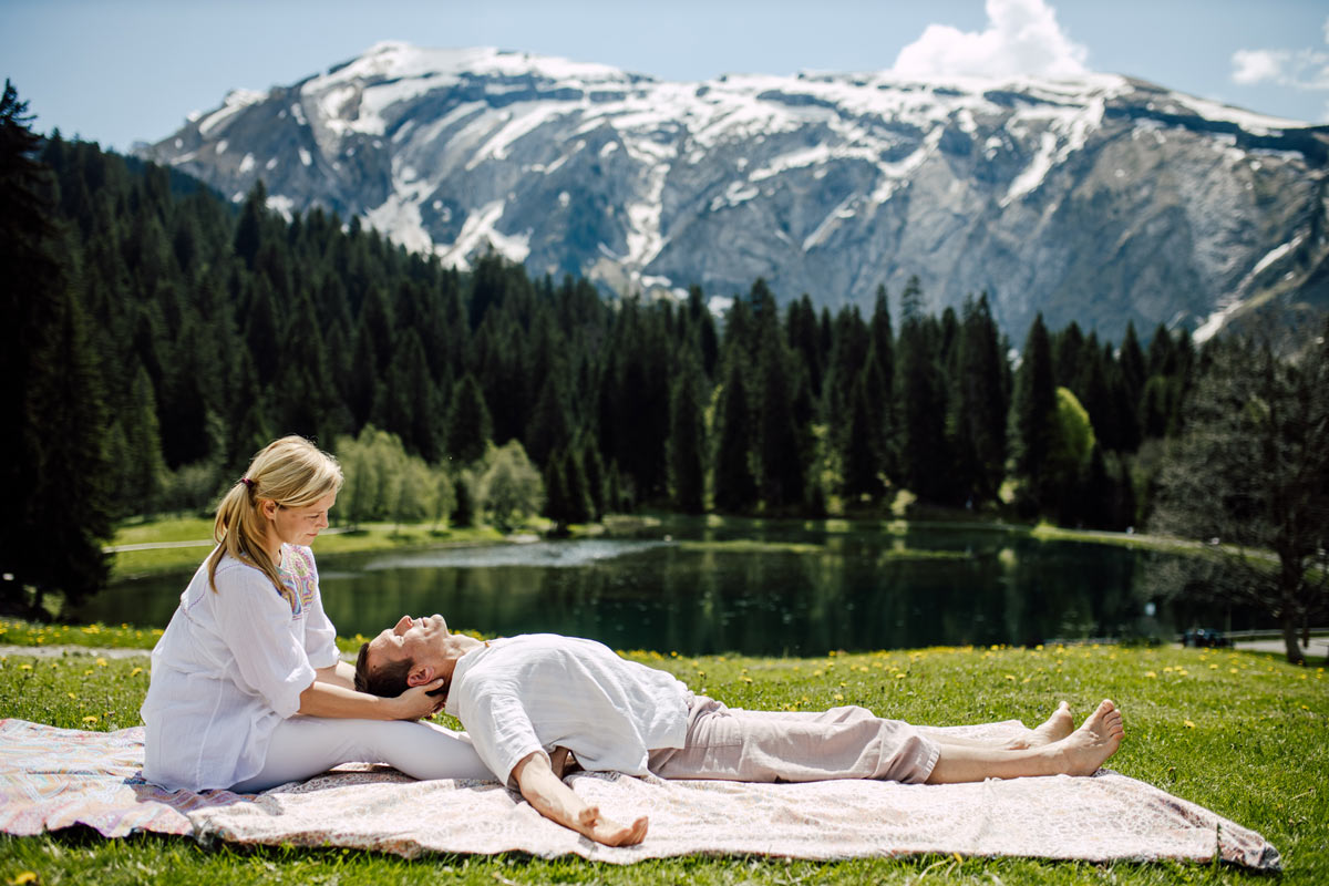 Yoga Thai Massage Retreat in the Swiss Alps