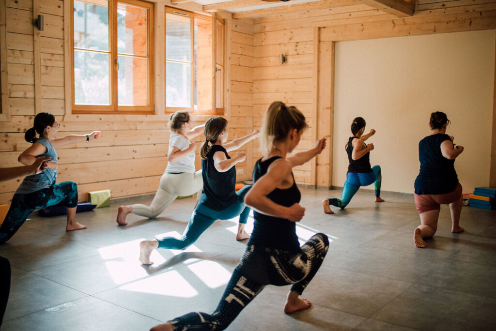 Yoga retreat venue in Morzine