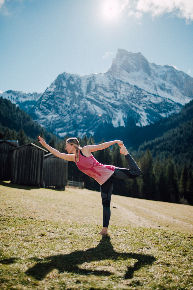 Yoga retreat in the Alps
