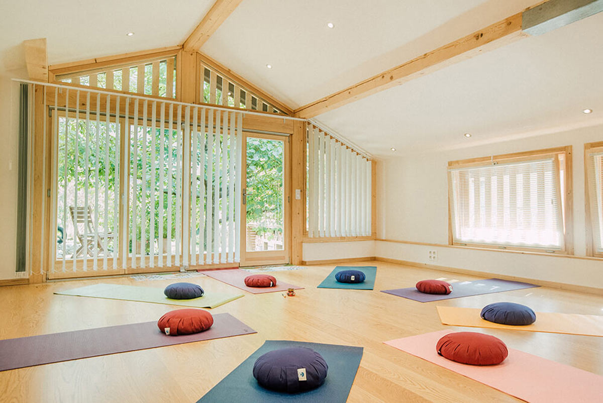 Yoga retreat venue Maison la Cerisaie in the French Alps