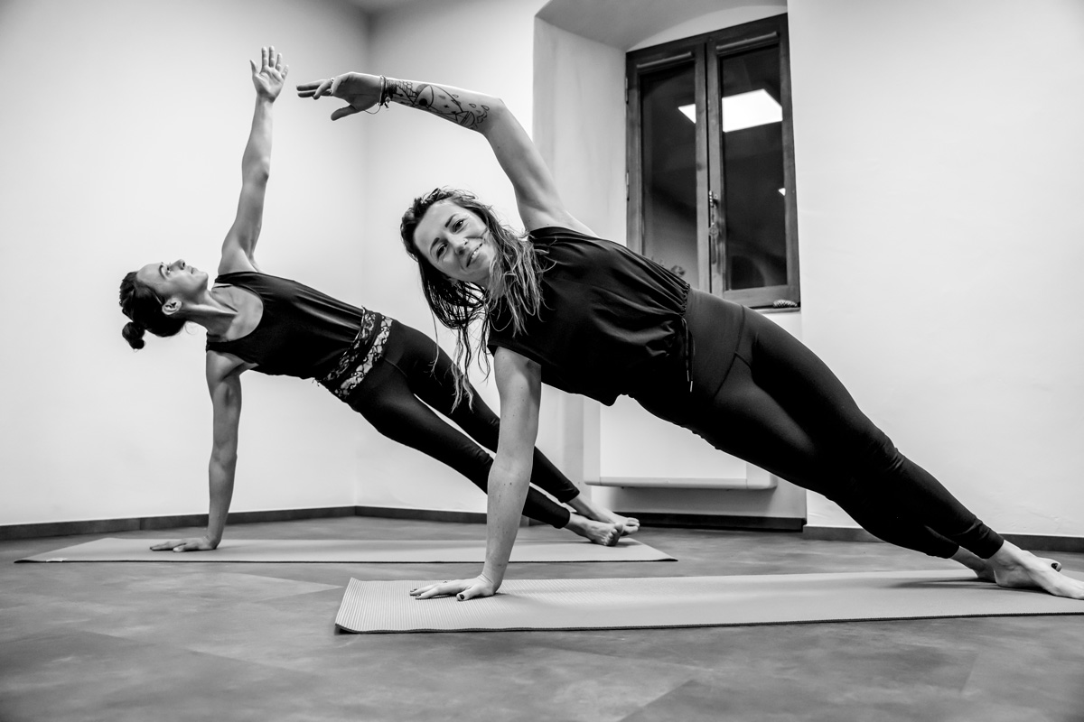 Pilates with Aisling Donnellan in Yoga Morzine Studio