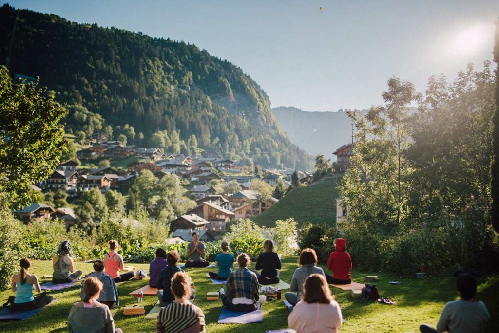 Yoga and meditation retreat in Morzine