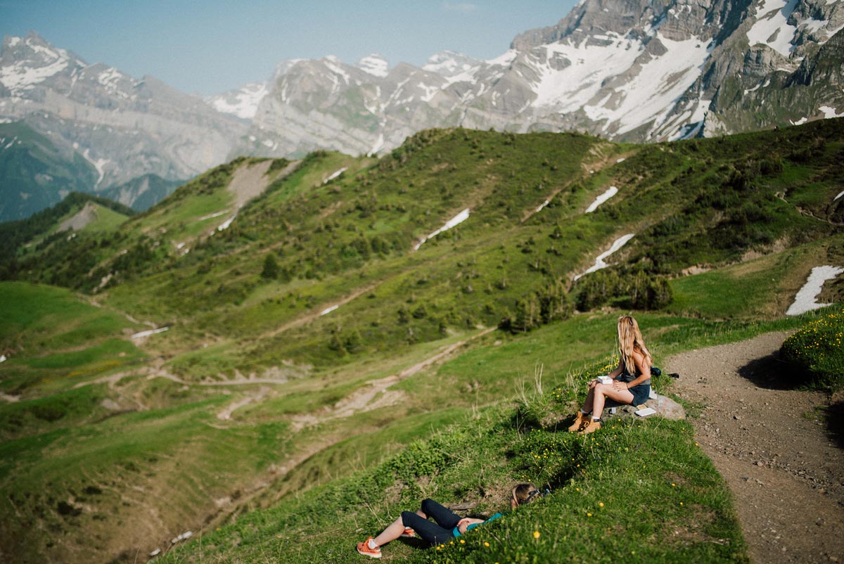 A yoga retreat with Audrey Cruz Mermy in Le Biot, Abondance in the French Alps