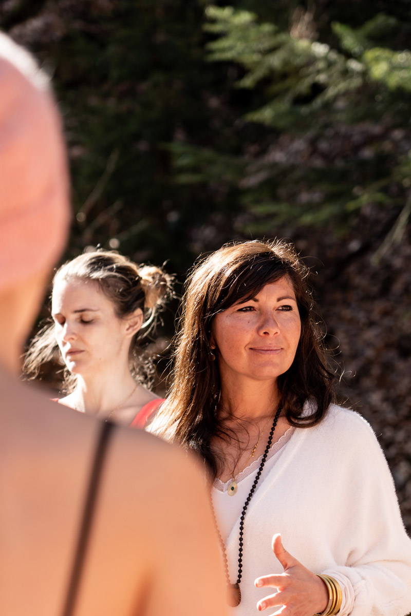 La Clusaz Yoga Festival Founder Caroline Favre