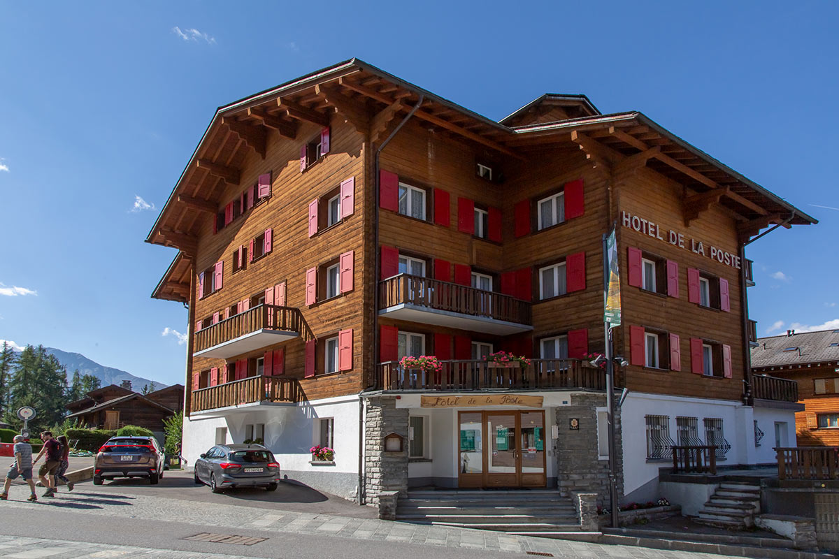 Hotel de la Poste in Verbier, Switzerland